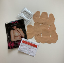 NEW Maidenform Size 1 True Lift Breast Lift Two Pairs Medical Adhesive M555