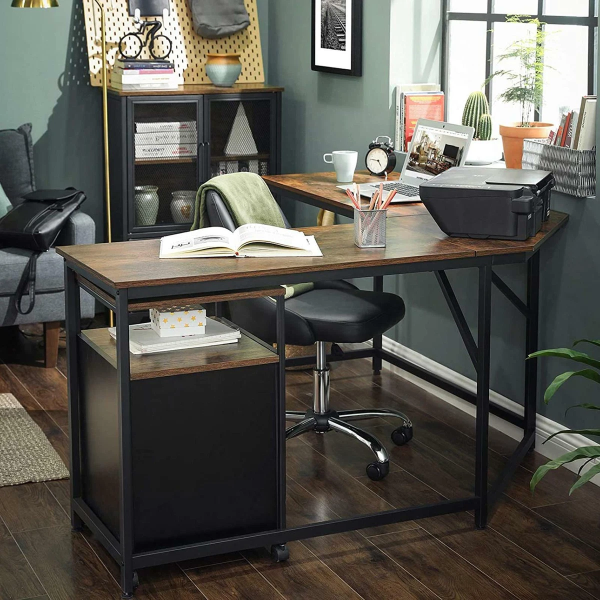 Vasagle computer desk writing desk home office study deals