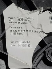 Copperfield 16awg GXL SAE J1128 XLPE Automotive Lead Wire 125C Orange /100ft