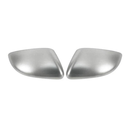 Side Mirror Cover Caps Fits VW Golf Mk6 2010-2014 Matt Stainless Steel 2 Pcs
