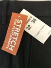 DOCKERS Men's Signature Black Khakis Size 32x 34 NEW No Iron Straight MSRP $62.0