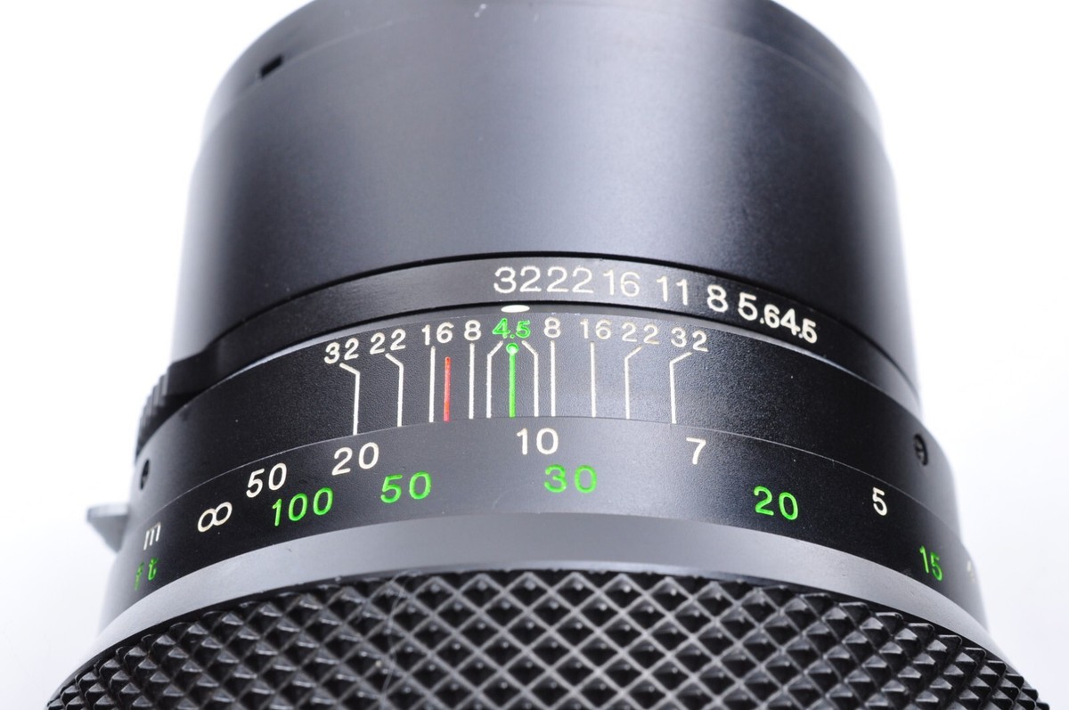 Zenza Bronica Zenzanon MC 200mm F/4.5 Lens ETR Telephoto Exc