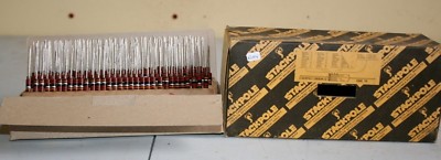 NOS Stackpole 192x Pcs Carbon Comp Resistors 22 ohms 1 Watt 10% Allen ...