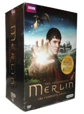 Season 1-5 DVD Collection Box-Set _Merlin_ The Complete Series Brand new!