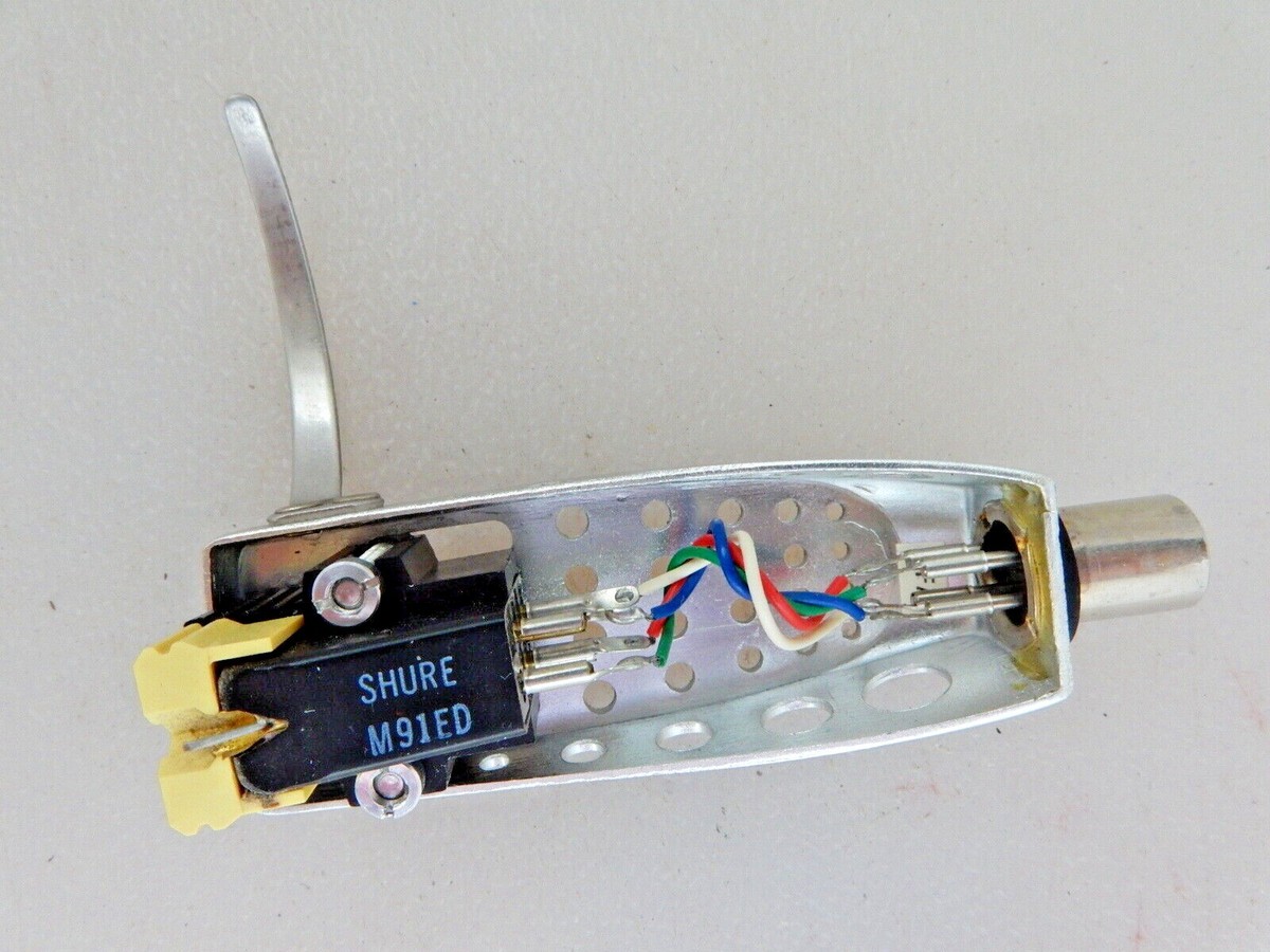 FRフィデリティリサーチヘッドシェル SHURE M91ED カートリッジ Rotel Genuine OEM Headshell | Universal | Shure M91ED Cartridge