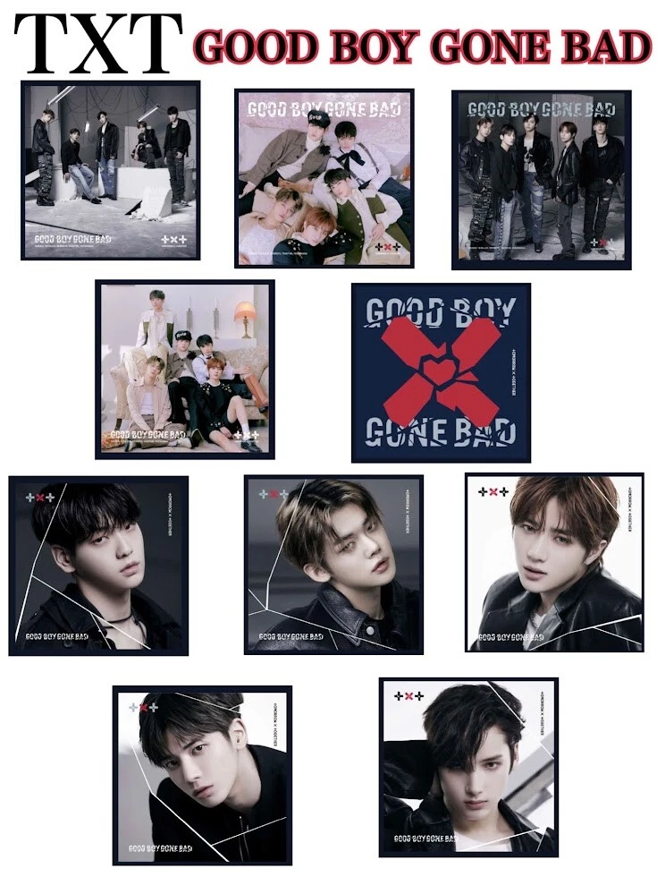 Pre TOMORROW X TOGETHER TXT GOOD BOY GONE BAD Universal , weverse solo POB