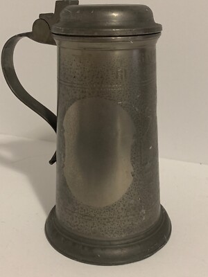 BLOCK ZIN Vintage 3 Angels VTG Ski Heil Beer Stein Tankard Vintage Personalized