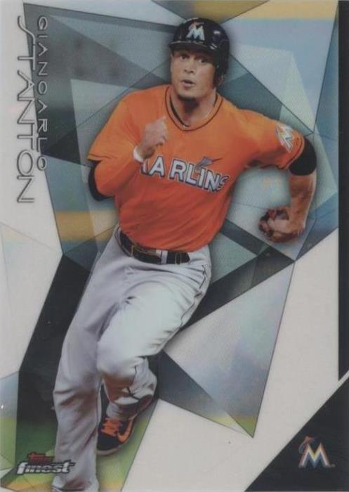 2015 Topps Finest - Giancarlo Stanton #19 for sale | eBay