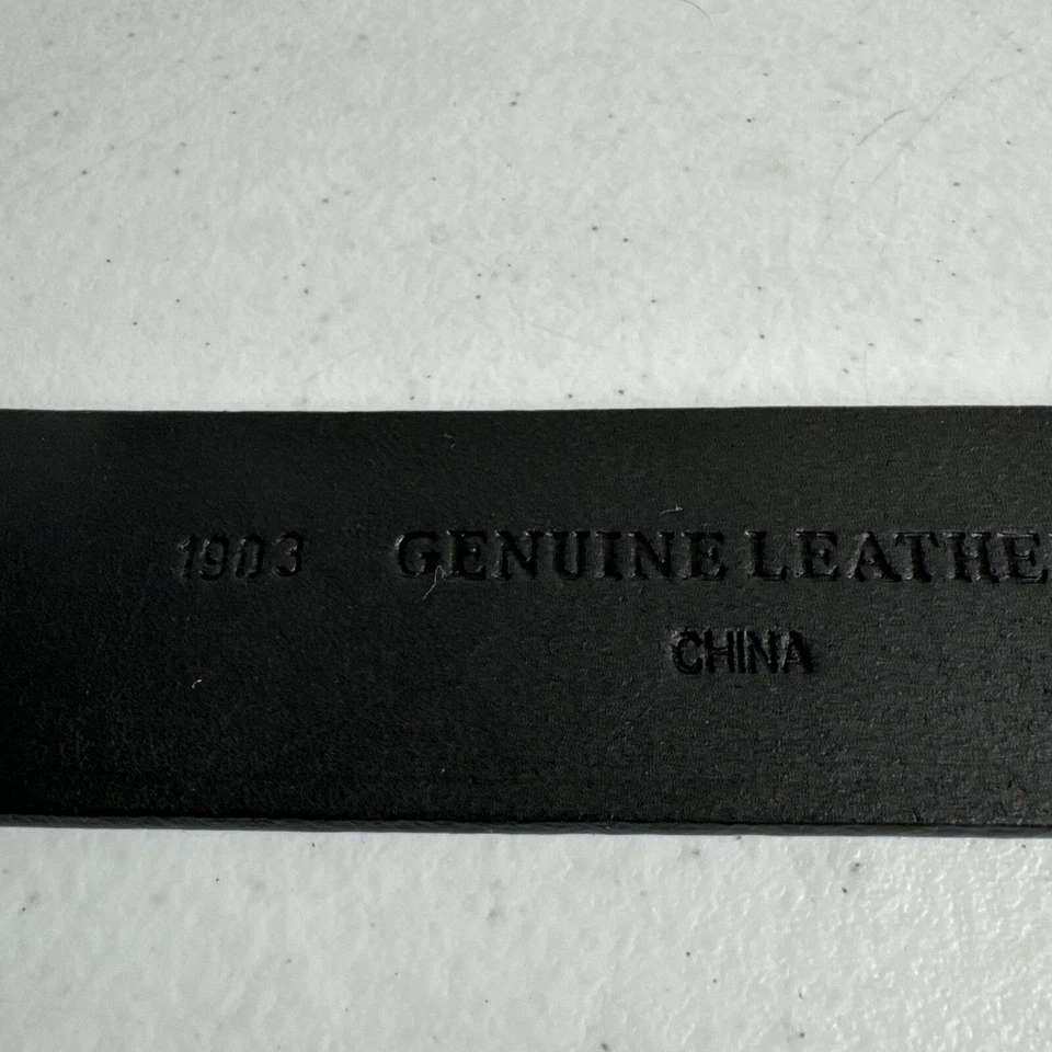 Ремень рабочий Route 66 Original Clothing Co размер 34 черный ширина 1,5 дюйма ретро - Изображение 3 из 4