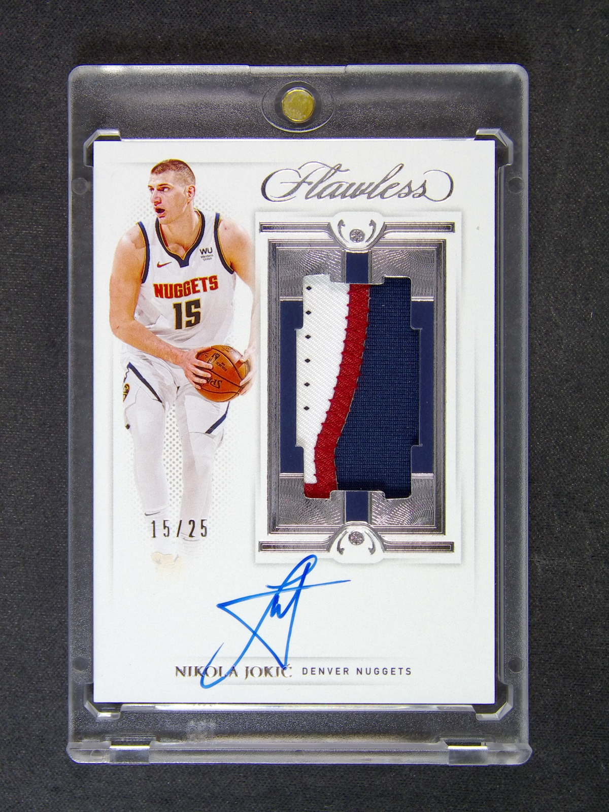 2023 Panini patch auto Anthony Jokić どろくさい 1/1