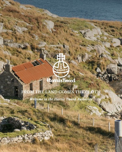 GLEN APPIN HARRIS TWEED TORRIDON SHOULDER BAG - PINK CHECK Col 103 - Picture 7 of 7