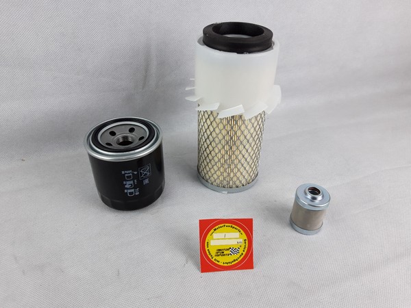 Filter Set (Klein) Passend FüR Kubota F 2000 Ll ÖL Luft Kraftstoff-image