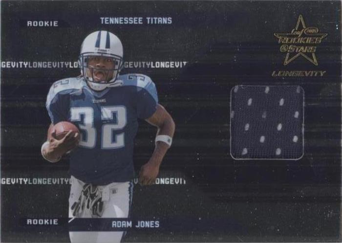 Carte à Collectionner Adam Jones – 2005 Leaf Rookies & Stars – Patch Jersey – 41/50