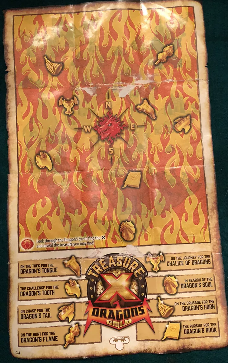 Treasure x on sale map
