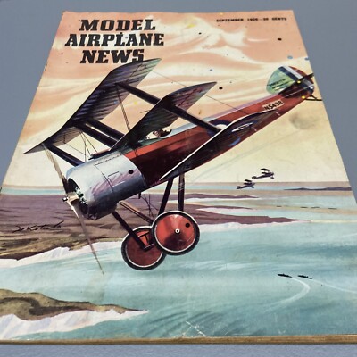 Model Airplane News Magazine September 1956