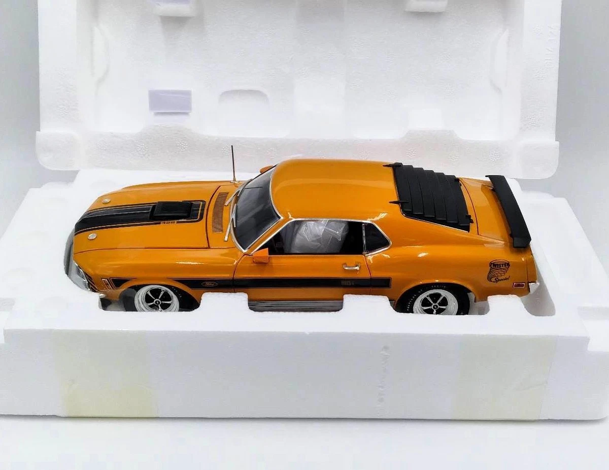 1970 FORD MUSTANG MACH 1 428 COBRA JET 1:18 SCALE DIE-CAST MODEL CAR NEW In BOX - Foto 3