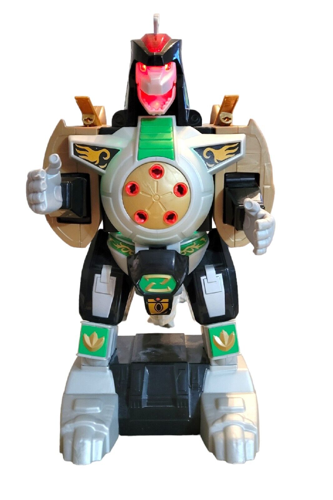 Imaginext Power Rangers Mighty Morphin Dragonzord Works NO REMOTE or Accessories