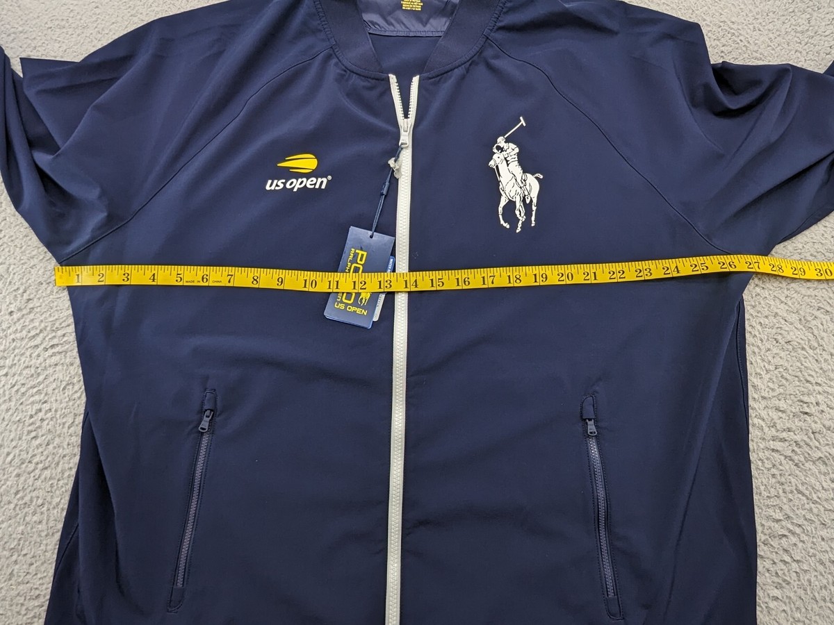 Polo Ralph Lauren Jacket Mens 2XL XXL Blue US Open Tennis