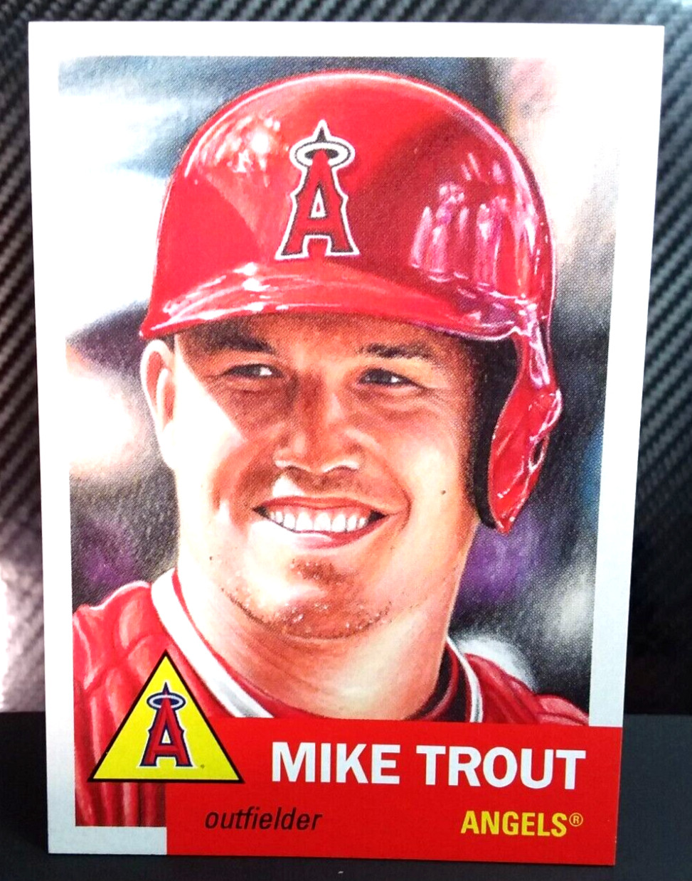 2019 Topps Living Set #200 SP Mike Trout Los Angeles Angels Online Exclusive