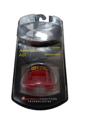 NIB Under Armour Mens UA Armour Air Football Lip Shield Mouthguard OS Red