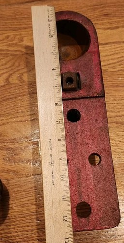 Antique ACME Cast Iron Trailer Hitch 170 Patent No. 8 With Pop Top Ball Vintage - Picture 12 of 14