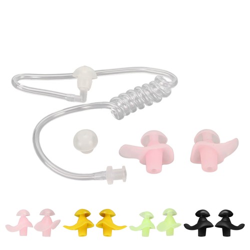 Acoustic Coil Tube Replacement Acoustic Tube With Silicone Earplugs For Two SG5 - Zdjęcie 2 z 34