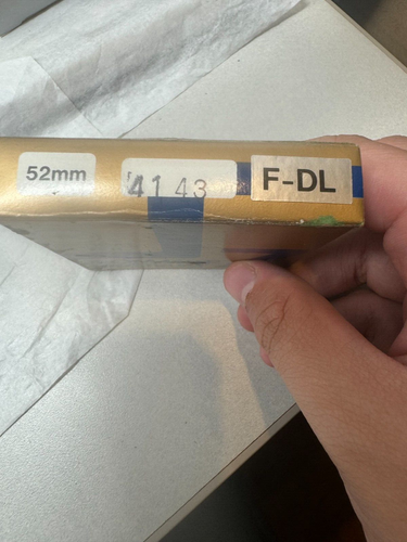 Filtro Óptico ProMaster 7 Espectros 52mm F - DL 4143 Nuevo Antiguo Stock - Imagen 2 de 3