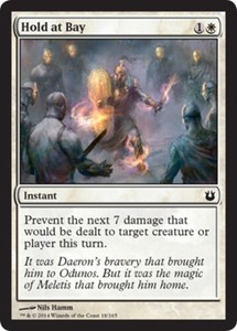 Hold at Bay x4 - Born of the Gods - NM-Mint, English - Born of the Gods