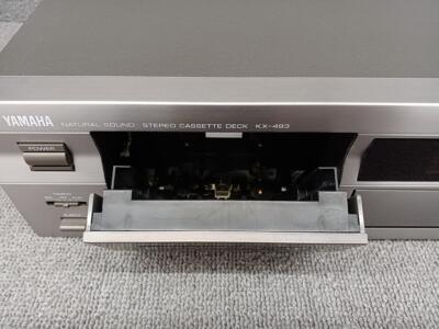 Used) Yamaha KX-493 Stereo Casette Deck Recorder Equipment from