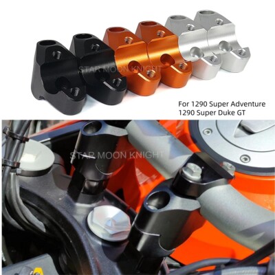 CNC HandleBar Riser Klemme für 1290 Super Adv 1050 1090 1190 ADV Super Duke GT