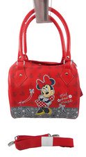 BORSA BAULETTO  MINNIE DISNEY TRACOLLA E MANICI  NUOVA 23X20