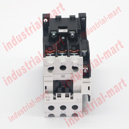 One New TECO CU-38 220VAC Magnetic Contactor CU38 - Picture 5 of 5