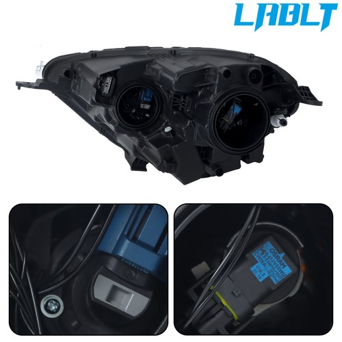 LABLT Headlight Right Side Halogen LED DRL Chrome For 2018-2023 Ford EcoSport - Picture 12 of 12