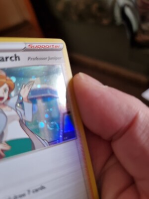 PokeShining Fates gorgeous swirlProfessors Research 060/072 (Cosmic Holo)