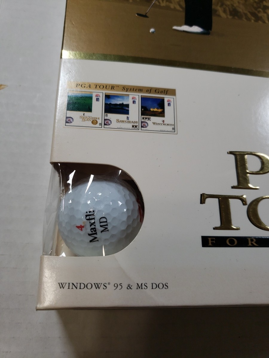 EA Sports PGA Tour 96 Golf Game PC CD ROM for Windows 95