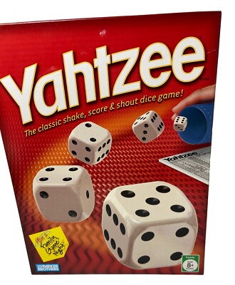 Board Game Yahtzee 2005 Complete Red Box