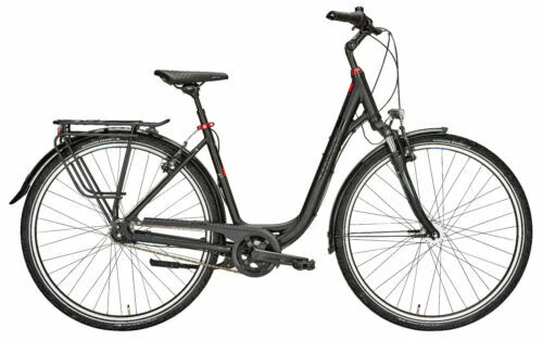 Fahrräder aus Aluminium mit Federung vorne für Senioren Geeignet