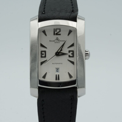 BAUME & MERCIER HAMPTON HERREN UHR 26MM VINTAGE AUTOMATIK 65308 BM096