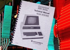 COMMODORE Series 4000 Computer TECHNICAL Service Manual With Schematics