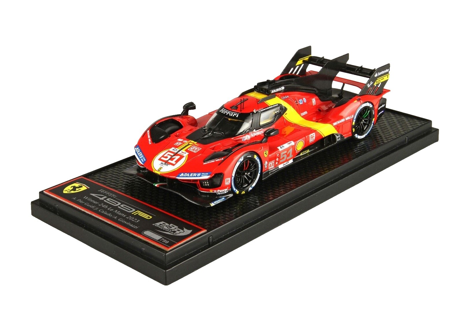 ミニカー 1/43 Looksmart Ferrari 488 GTE LM24 2016 1/43 Looksmart Ferrari 488 GTE LM24 2016
