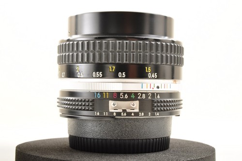 Nikon Ai Nikkor 50mm f/1.4 MF Prime Standard Lens Near Mint +5 From Japan #2787 - Picture 12 of 15