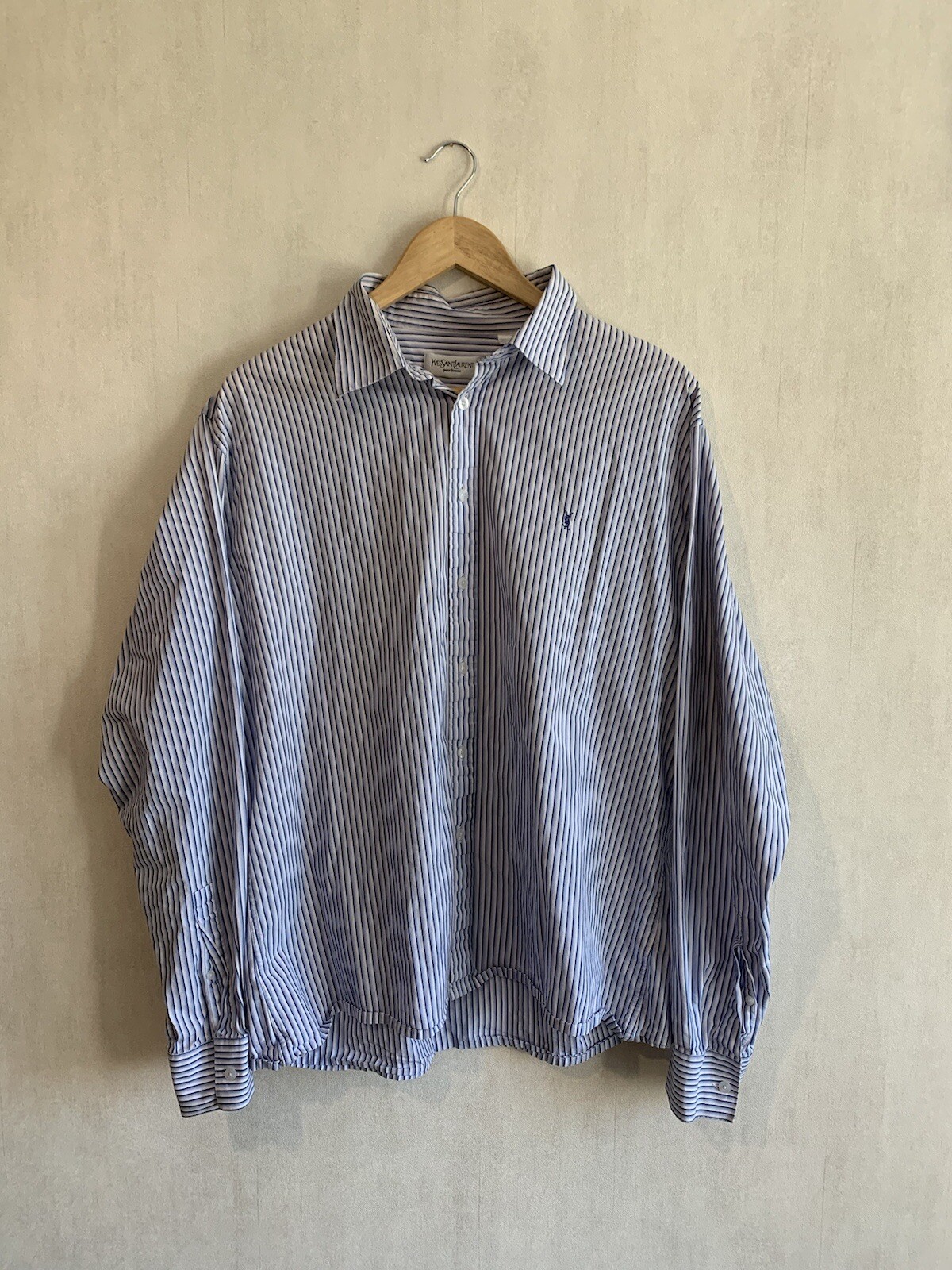 SAINT LAURENT Camicia Yves Saint Lauren a righe con bottoni