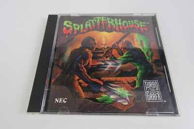 Splatterhouse - NEC - TurboGrafX 16 - PC Engine - Cartridge - CIB - Komplett !