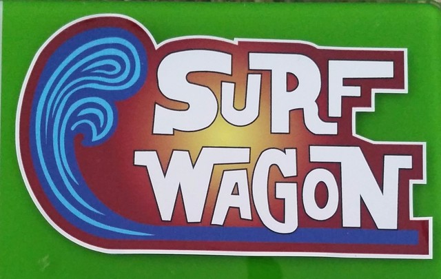 SURF WAGON Vinyl Sticker Decal Longboard Surfing KOMBI VW Panel Van Surfboard L SURF WAGON Vinyl Sticker Decal Longboard Surfing KOMBI VW Panel Van Surfboard L