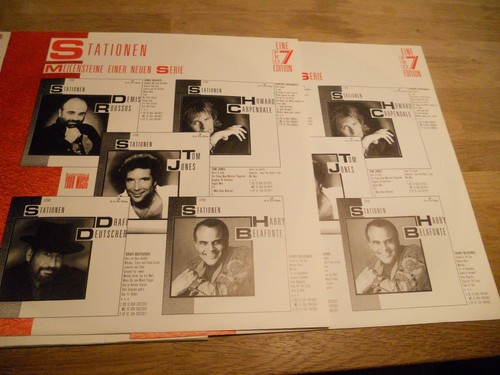 TOM JONES "STATIONEN" 2 X VINYL LP SET OUT OF PRINT 1990 EMI ELECTROLA GMBH DMM* - Picture 2 of 11