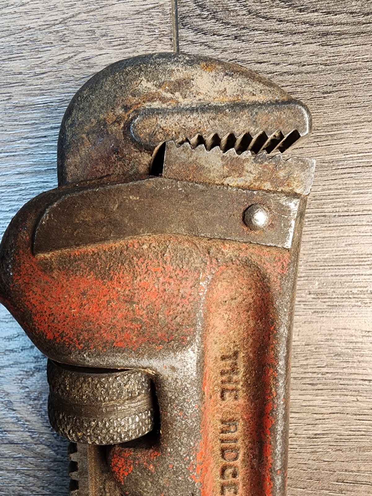 Ridgid Heavy Duty 10 Inch Pipe Wrench Steel The Ridge Tool Made In USA