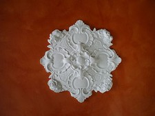 ROSONI IN GESSO BIANCO PER SOFFITTI, ROSONE RB 103 Ø 47 cm. 