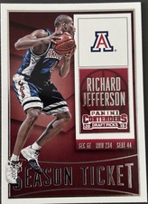 2015-16 Panini Contenders Draft Picks Richard Jefferson #82 Arizona Card!