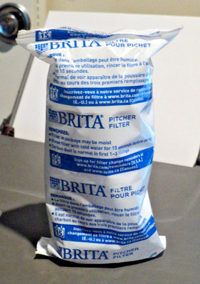 BRITA  WATER FILTER: Pitcher Replacement Filter: BRAND NEW SEALED