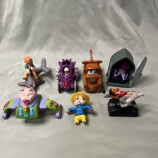 Mixed Lot Small vintage Happy meal toys , 7 Pcs Disney McDonald s Burger King